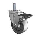 4-S36-521HT PL GS Jarvis Swivel Caster