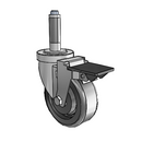 4-S40-121 9 PL Jarvis Swivel Caster
