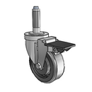 4-S40-121 9 PL GS Jarvis Swivel Caster
