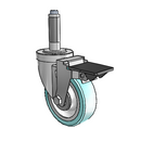4-S40-213MF 9 PL Jarvis Swivel Caster