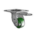 4.03109.115 MTG54 Colson Swivel Caster