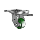 4.03109.119 MTG64 Colson Swivel Caster