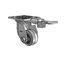 4.03109.445 COND MTG81 Colson Swivel Caster