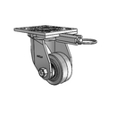 4.03109.449 MTG61 Colson Swivel Caster