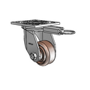 4.03109.814 HT MTG51 Colson Swivel Caster