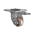 4.03109.814 HT MTG54 Colson Swivel Caster