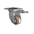 4.03109.814 HT MTG61 Colson Swivel Caster