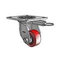 4.03109.911 MTG54 Colson Swivel Caster