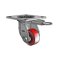 4.03109.919 MTG54 Colson Swivel Caster
