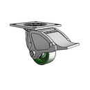 4.04109.111 MTG4 BRK4 Colson Swivel Caster