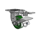 4.04109.111 MTG81 BRK1 Colson Swivel Caster
