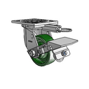4.04109.115 MTG61 BRK1 Colson Swivel Caster