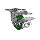 4.04109.119 MTG61 BRK1 Colson Swivel Caster