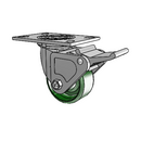 4.04109.131 MTG2 BRK2 Colson Swivel Caster
