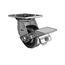 4.04109.311 BRK1 SEAL Colson Swivel Caster