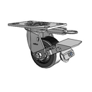 4.04109.331 MTG52 BRK1 Colson Swivel Caster