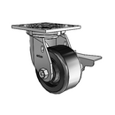 4.04109.331 SS BRK3 WB11 Colson Stainless Steel Swivel Caster