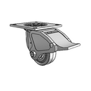 4.04109.441 MTG4 BRK4 Colson Swivel Caster