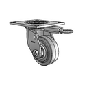 4.04109.441 MTG54 Colson Swivel Caster