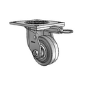 4.04109.441 MTG64 Colson Swivel Caster