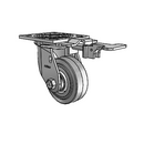 4.04109.441 MTG81 Colson Swivel Caster
