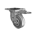 4.04109.449 MTG61 Colson Swivel Caster