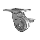 4.04109.451 MTG4 BRK3 WB11 Colson Swivel Caster