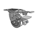 4.04109.451 MTG81 BRK1 Colson Swivel Caster