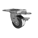 4.04109.459.2 MTG64 BRK3 Colson Swivel Caster