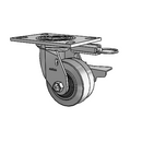 4.04109.459 COND MTG52 BRK3 Colson Swivel Caster