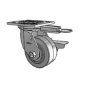 4.04109.459 MTG51 BRK3 Colson Swivel Caster