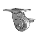 4.04109.4E1 MTG4 BRK3 WB11 Colson Swivel Caster
