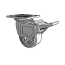 4.04109.4E5 BRK2 Colson Swivel Caster