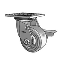 4.04109.4E9 BRK3 SEAL Colson Swivel Caster