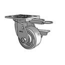 4.04109.4E9 MTG61 BRK3 Colson Swivel Caster