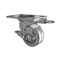 4.04109.4P5 MTG62 BRK7 Colson Swivel Caster