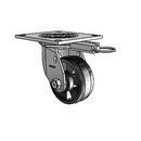 4.04109.515 MTG54 Colson Swivel Caster