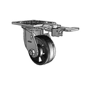 4.04109.515 MTG81 Colson Swivel Caster