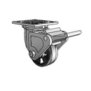 4.04109.519 BRK2 Colson Swivel Caster