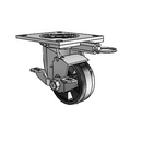 4.04109.519 MTG64 BRK7 Colson Swivel Caster