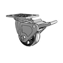 4.04109.535 BRK2 Colson Swivel Caster