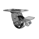 4.04109.539 MTG2 BRK1 SEAL Colson Swivel Caster