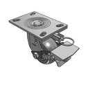 4.04109.555 MTG62 BRK1 Colson Swivel Caster