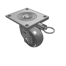 4.04109.555 MTG64 Colson Swivel Caster