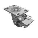 4.04109.559 MTG52 BRK1 Colson Swivel Caster