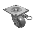 4.04109.5P5 MTG64 Colson Swivel Caster