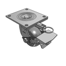 4.04109.5P5 MTG64 BRK1 Colson Swivel Caster
