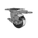 4.04109.645.7 MTG51 BRK7 Colson Swivel Caster
