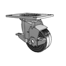 4.04109.649.7 MTG4 BRK7 Colson Swivel Caster