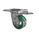4.04109.735 MTG64 Colson Swivel Caster